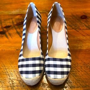 NEVER WORN! J Crew Wedge Espadrilles